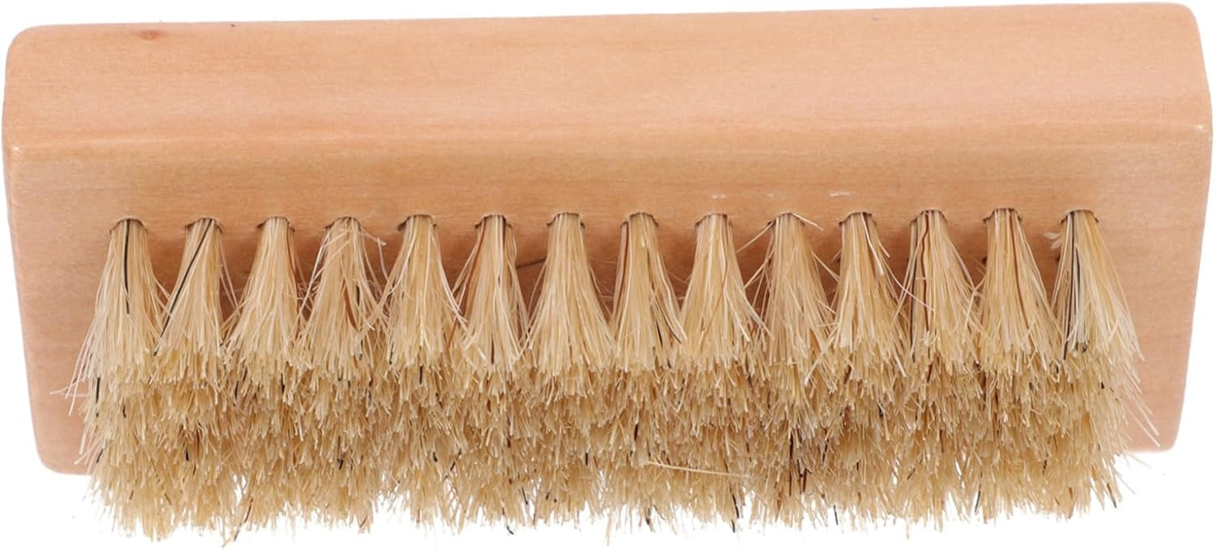 BATHVEVE 1Pc Wood Fingernail Brush Natural Bristle Manicure Cleaning Tool for Nail Care and Pedicure Compact Design for Easy Storage and Use image number 3