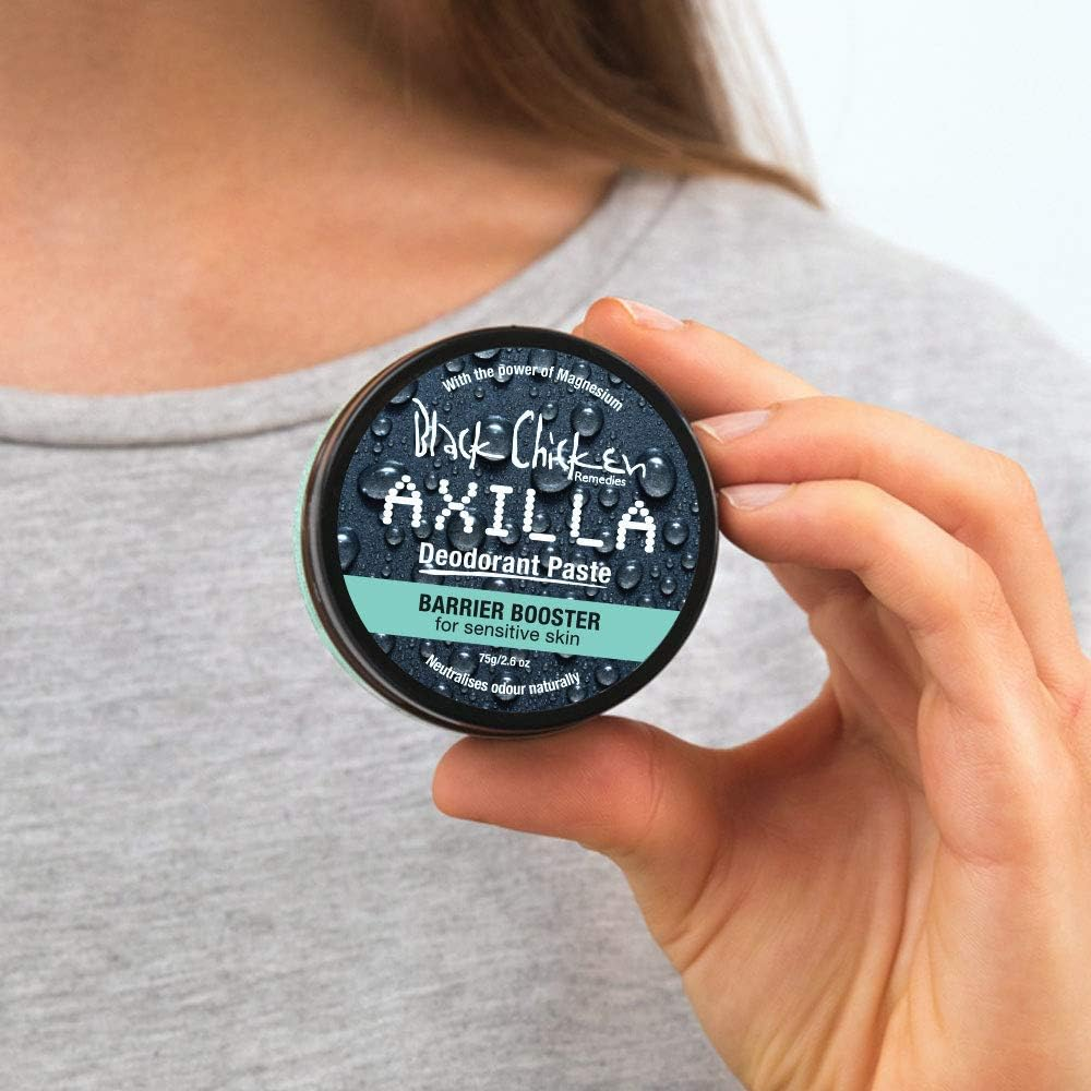 Black Chicken Remedies Axilla Sensitive Skin Deodorant Paste Barrier Booster 75G image number 1