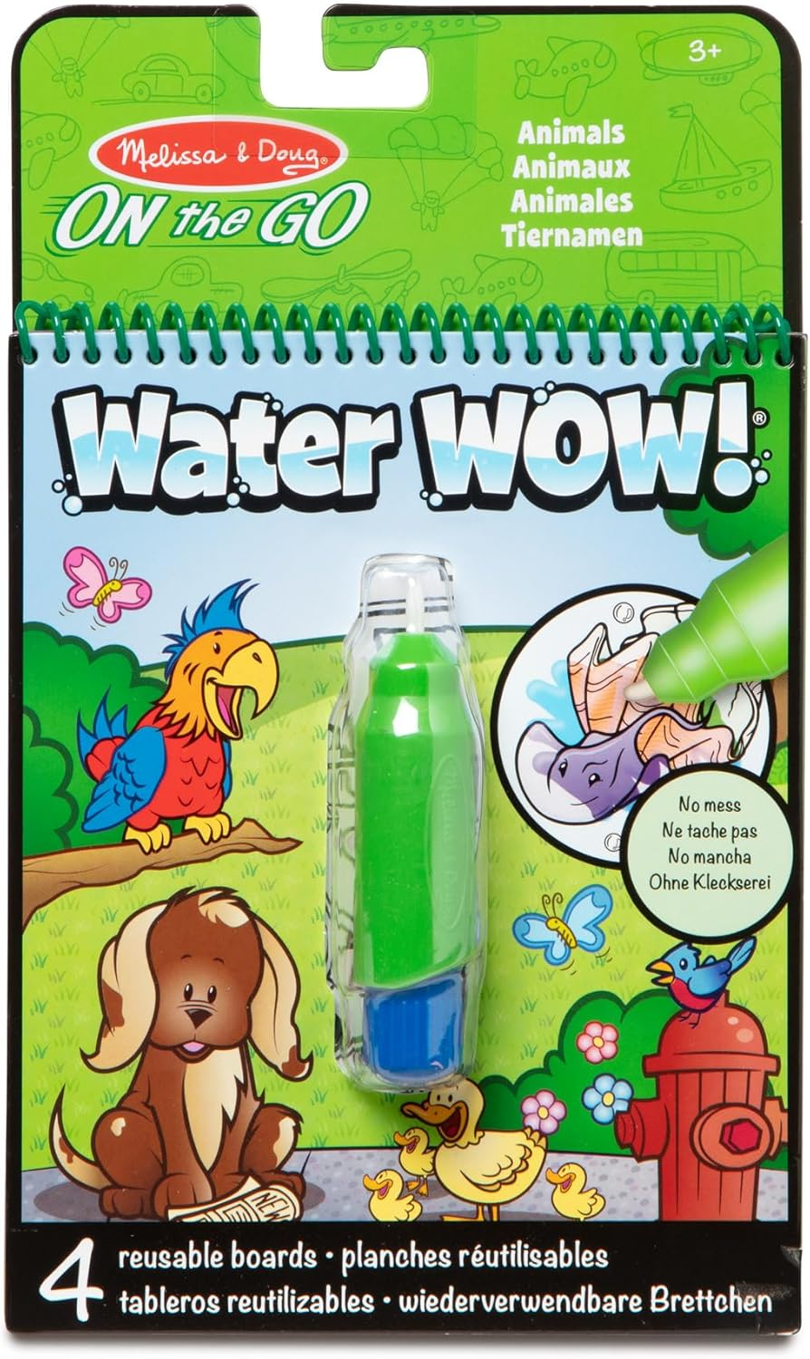 Melissa&Doug 40177 Water Wow Vehicle Pathways | Activity Pad | Travel | 3+ | Boy or Girl image number 5