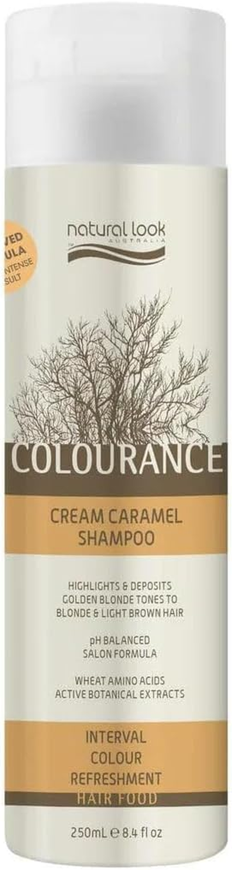 Natural Look Caramel Shampoo, 250 Ml