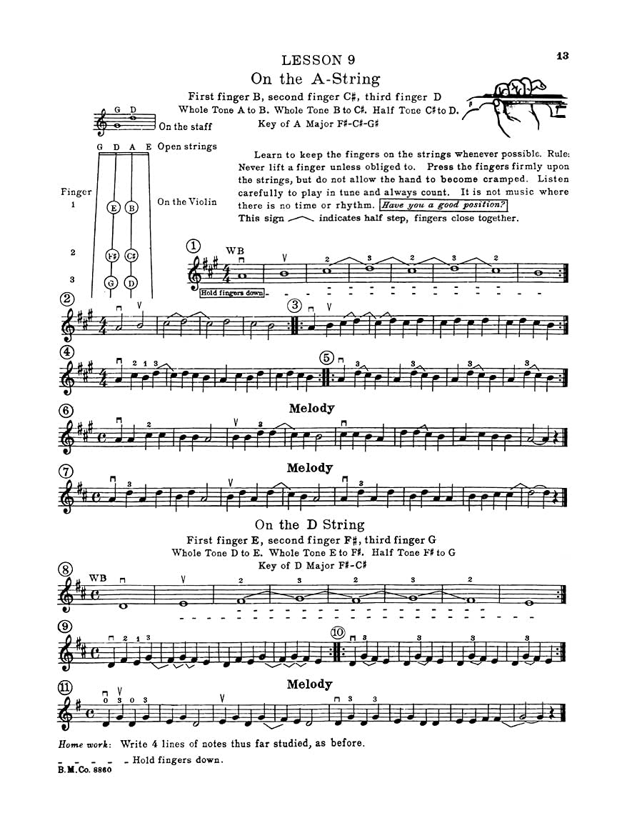 A Tune a Day for Violin, Book 1 image number 2