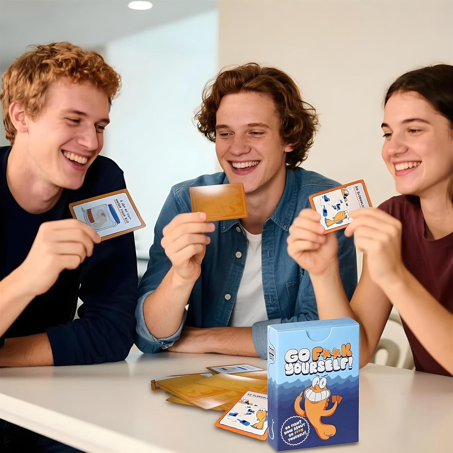 Go F K Yourself - the Go Fish Game of Life'S Little Humiliations, Adult Go Fish Card Game, Hilarious Card Games, Interactive Fun Family and Educational Games (1Pcs) image number 2