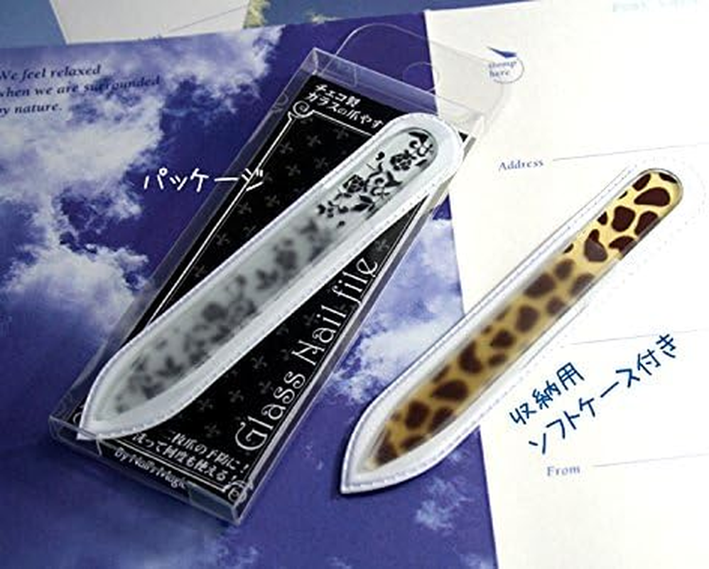 Petit Lumi Series PL-W02 Glass Nail File, Made in the Czech Republic image number 3