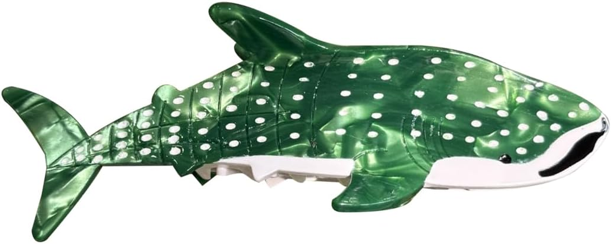 Cute Ocean Killer Whale Hair Clip,Acetate Claw Clips,Hair Clips for Women,Black