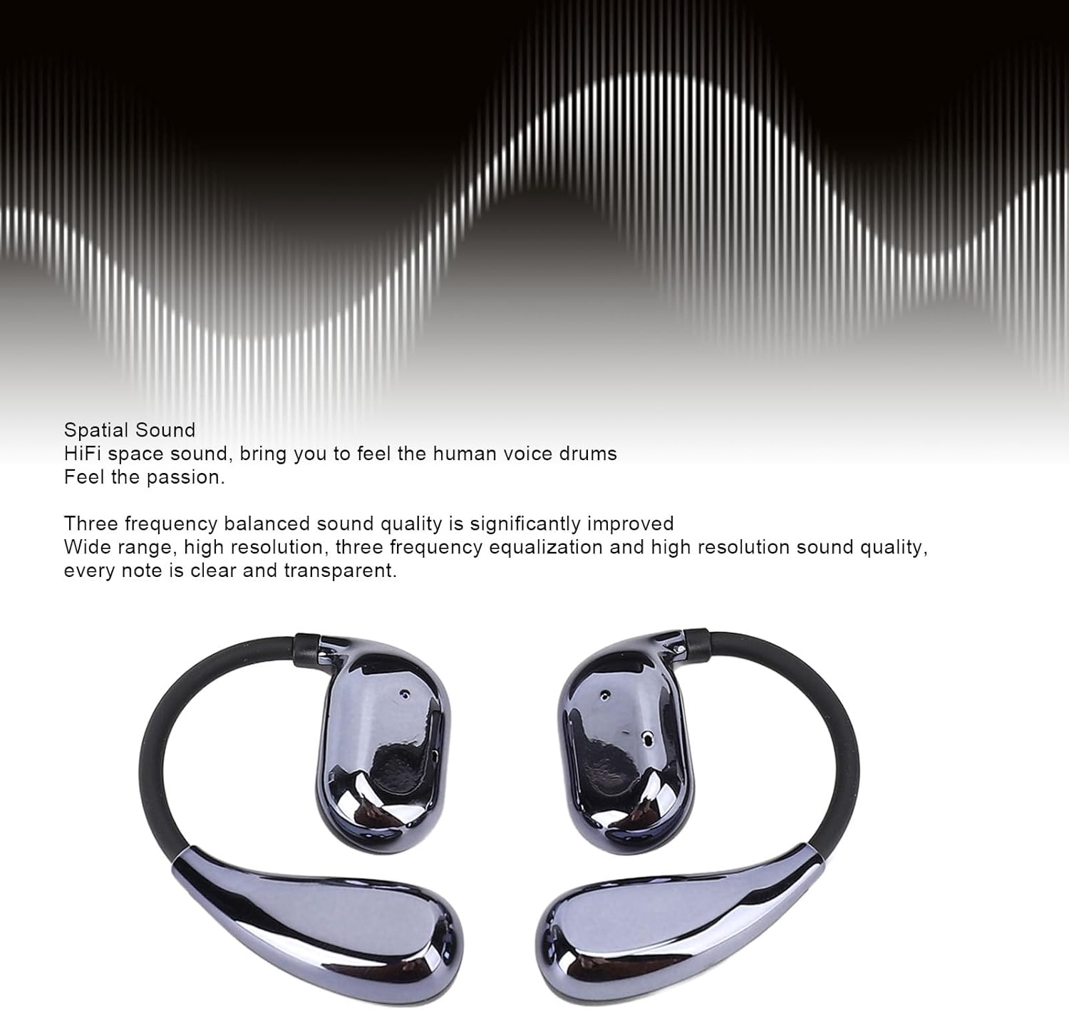 MENDUNER Real Time Translation Earbuds, with 150 Languages AI Translation, 5.4,For Business Meetings Travel image number 1
