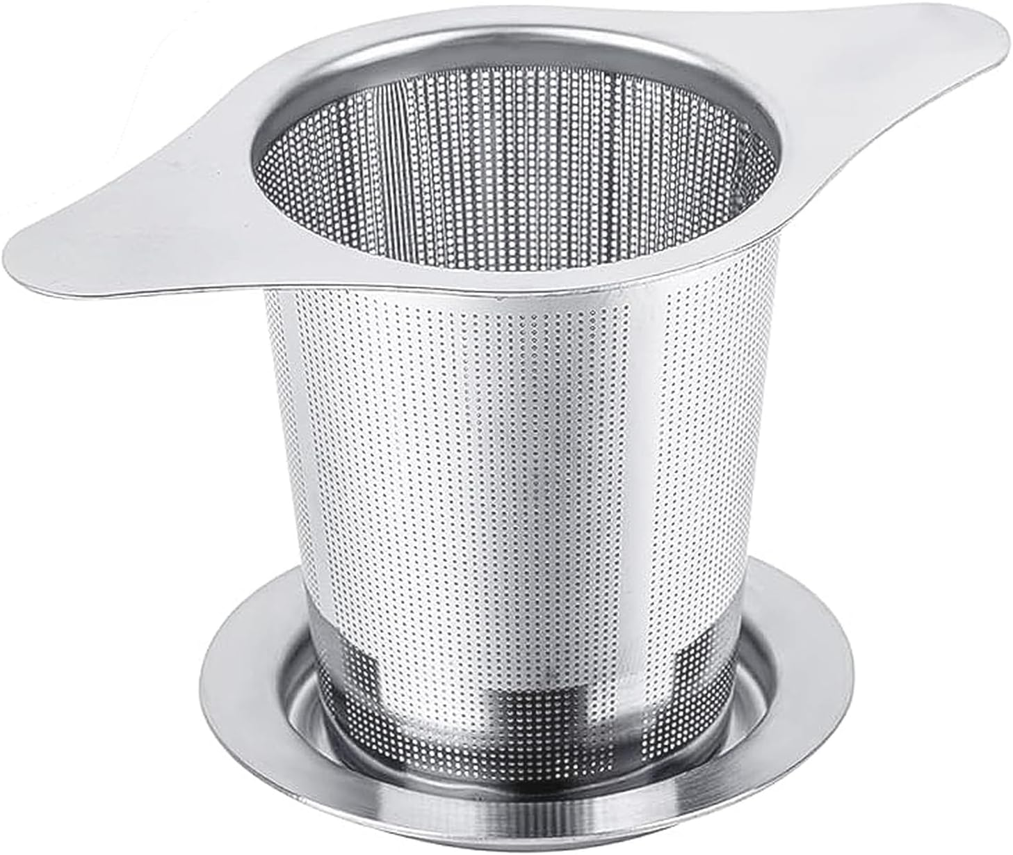 Universal Tea Infuser with Lid Stainless Steel Filter Fits Mugs Cups Teapots Food Grade image number 2