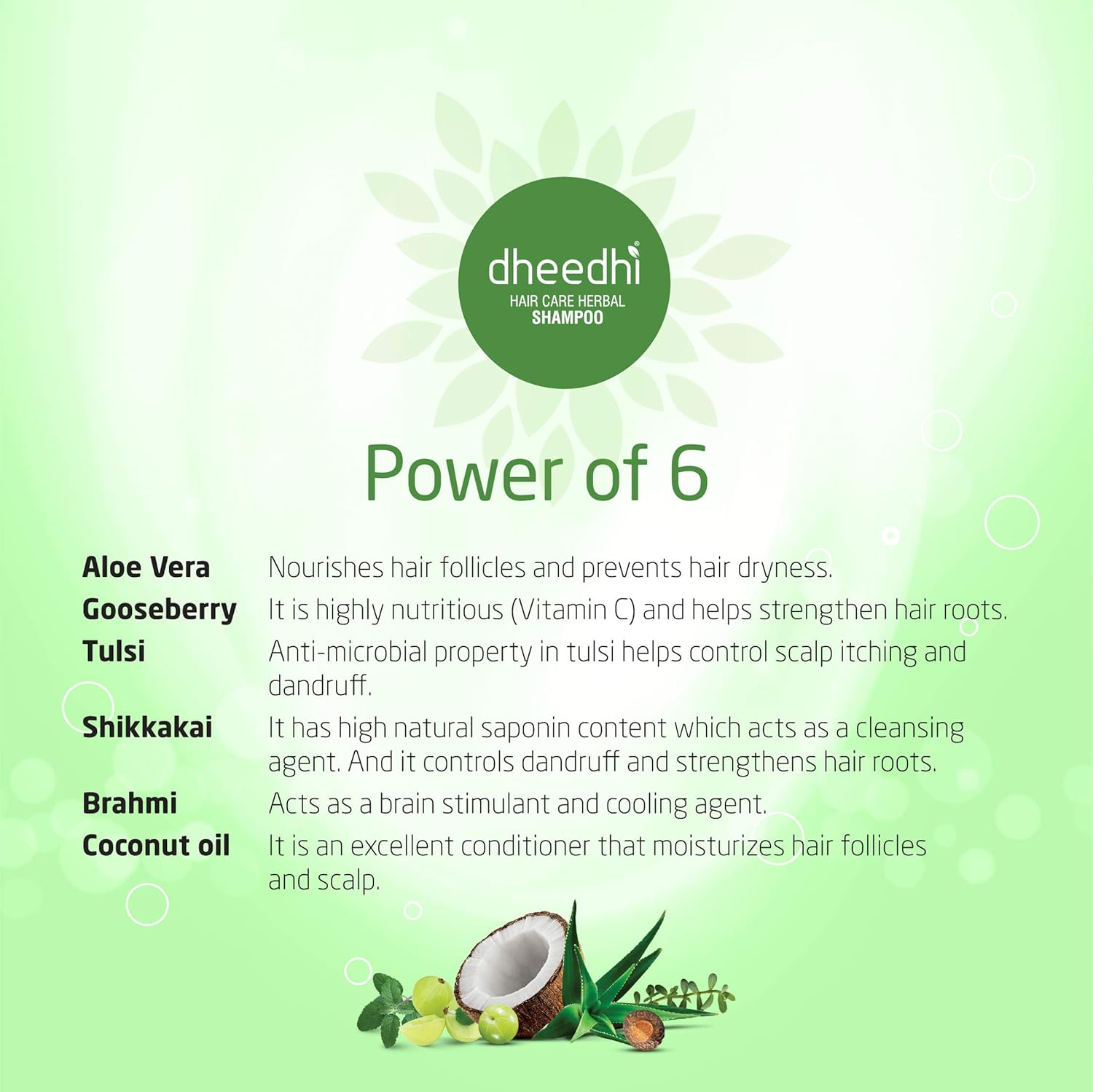 Dhathri Neelibhringadi Keram Hair Oil 100Ml image number 1