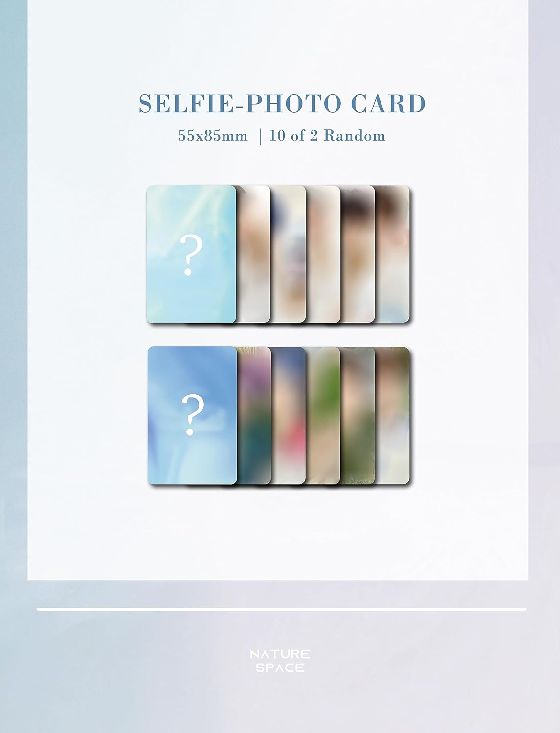 XEED BLUE 2Nd Mini Album SMC Version Outbox+1P NFC Card+5P Photocard+2P Selfie Photocard+Tracking Sealed image number 2