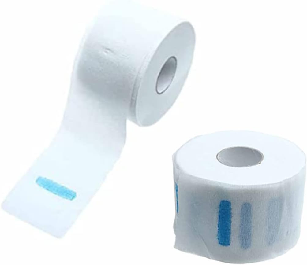 Salon Neck Paper, Disposable Neck Strips Disposable Hair Neck Protection Paper Broken Hair Preventing Salon Barber Paper, Salon Hairdressing Paper Tool image number 2