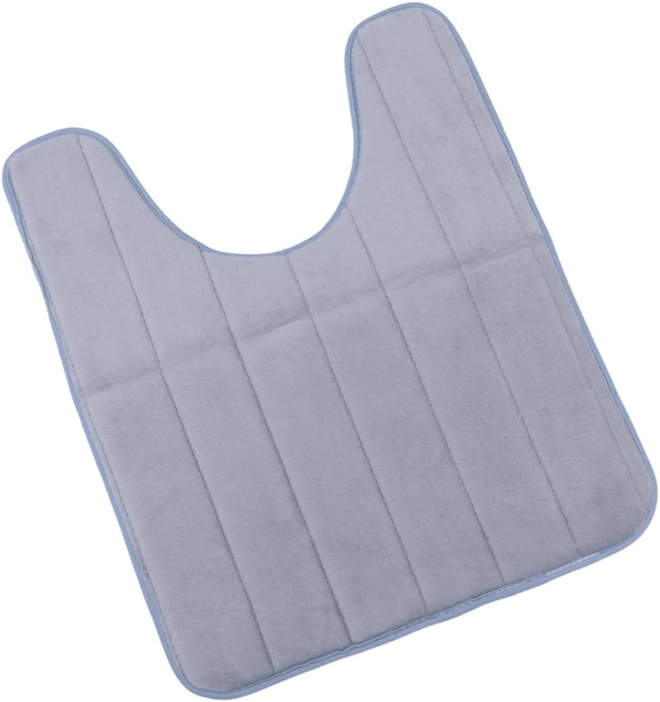 Shape Thicker Cotton Toilet Seat Pads Washable and Stretchable Universal Bathroom Accessory Wine Red Ideal for Standard Toilets