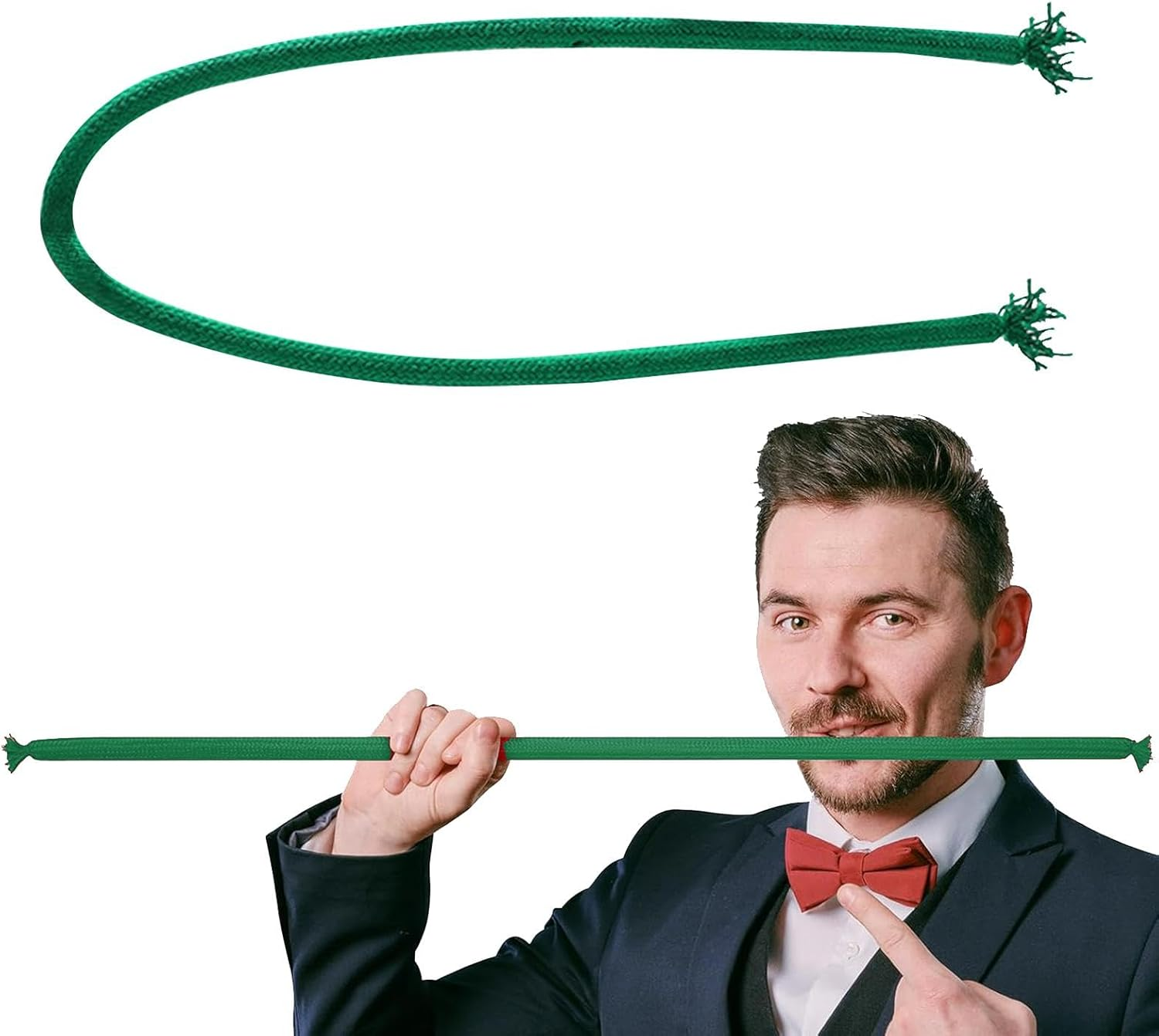 Magic Trick Rope - Illusion Gimmick Prop - Creative Magic Tricks, Funny Rope, Easy to Do Magic Shows, Magic Prop for Magicians