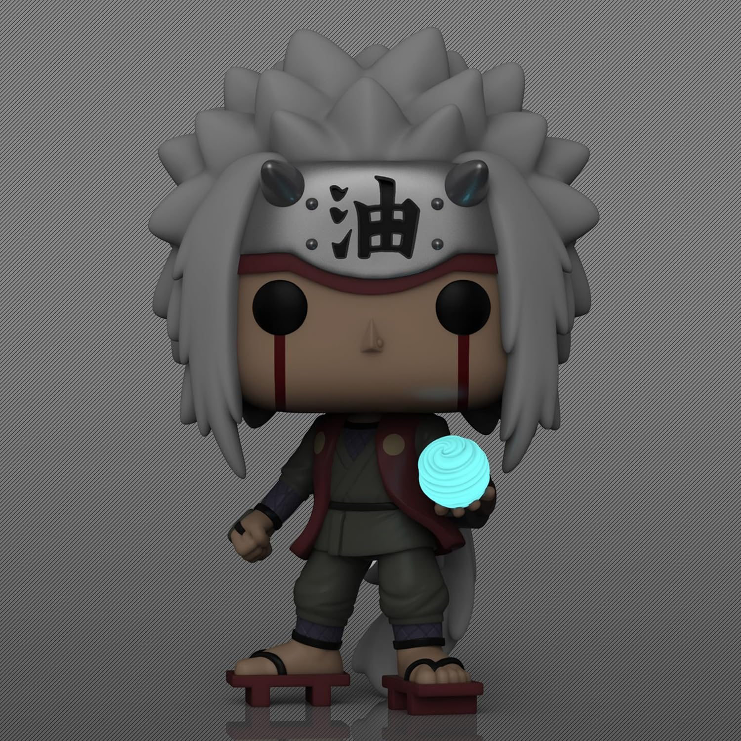 Funko Pop Animation: Naruto Shippuden - Jiraiya with Rasengan - Special Edition Multicolor Glow Exclusive #1481 - Minato Special Edition image number 5