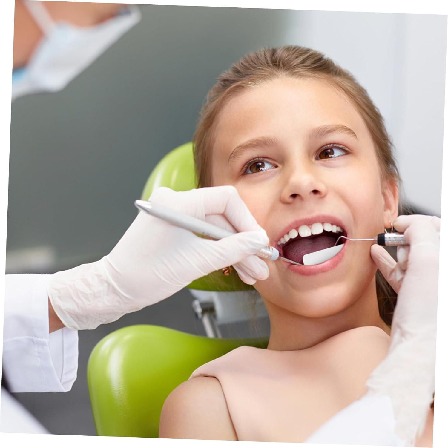 GANAZONO 50Pcs Highly Absorbent Cotton Rolls for Mouth Dental Cotton Rolls Blood Control Nose Plug for Teeth Cleaning image number 2