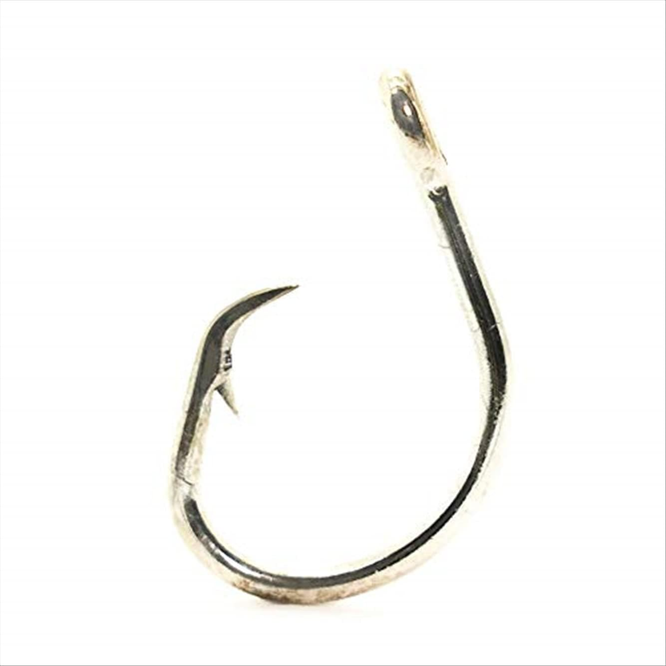 Mustad Classic 2 Extra Strong in Line Point Duratin Circle Fishing Hook | Strong for Heavy Tuna | Fewer Deep Hooks for Catch and Release, [Size 14/0,Pack 100]
