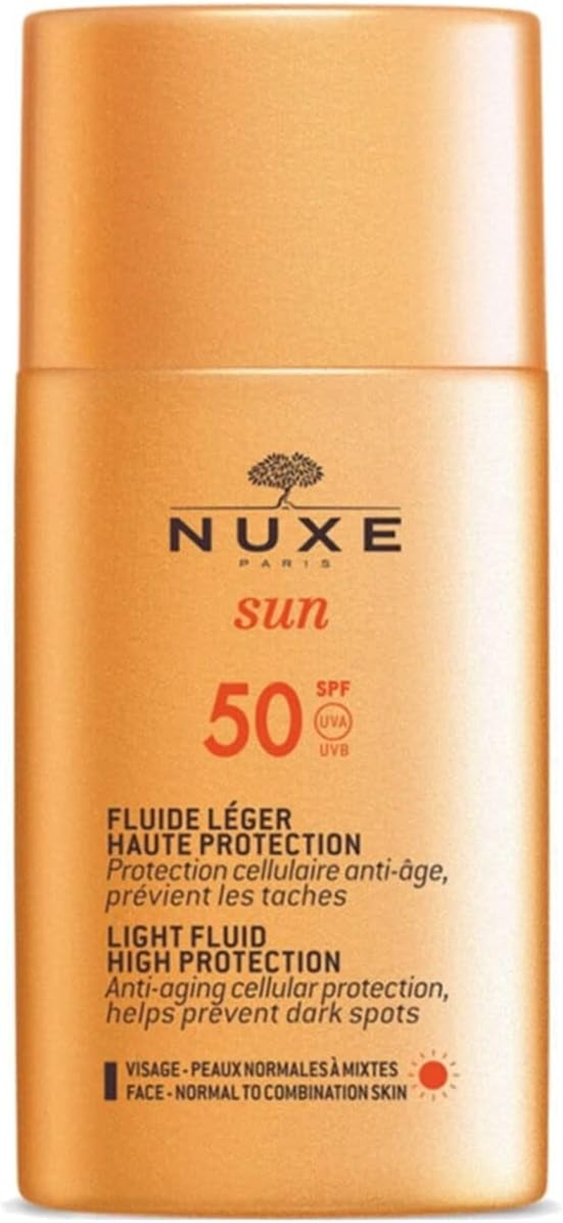 Nuxe High Protection SPF 50 Sun Light Fluid 50 Ml