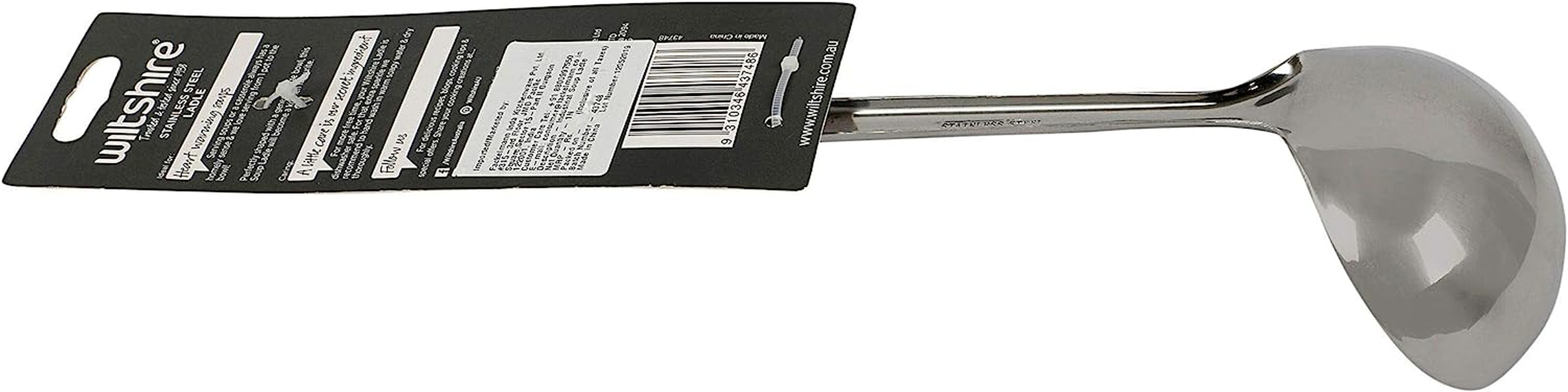 Wiltshire Industrial Stainless Steel Soup Ladle image number 3