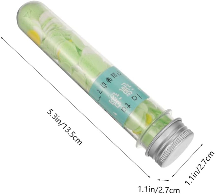 Yardwe 5Pcs Travel- Leaves Disposables Scented Foaming Soap Body Petals Bubble Bath