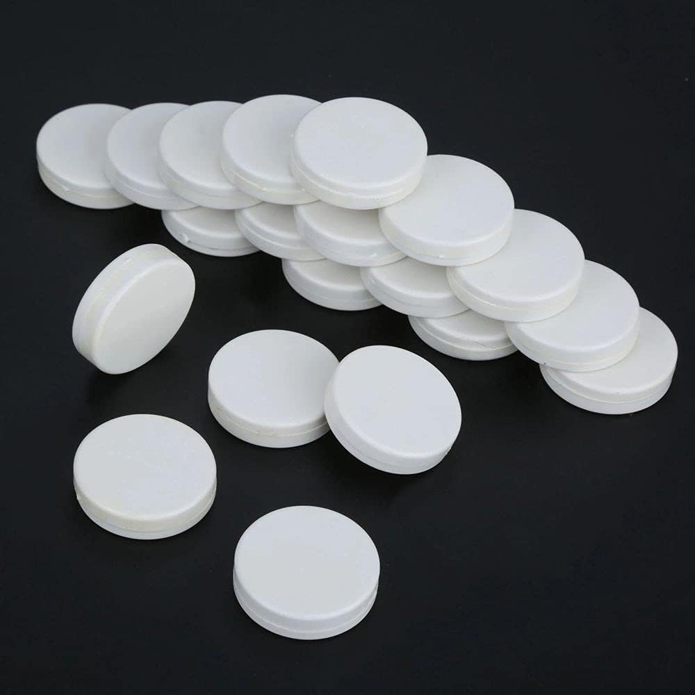 20 Pcs White Rattle Box Noise Maker Insert Squeaker Plastic Ring Box Repair Fix Baby Rattle Accessories, Baby Rattles and Plush Rings (15Mm) image number 2