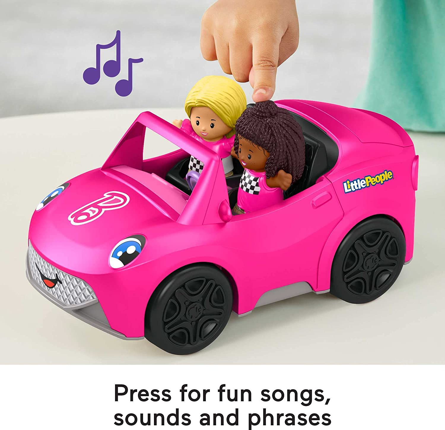 Fisher-Price Little People Barbie Convertible Vehicle image number 3