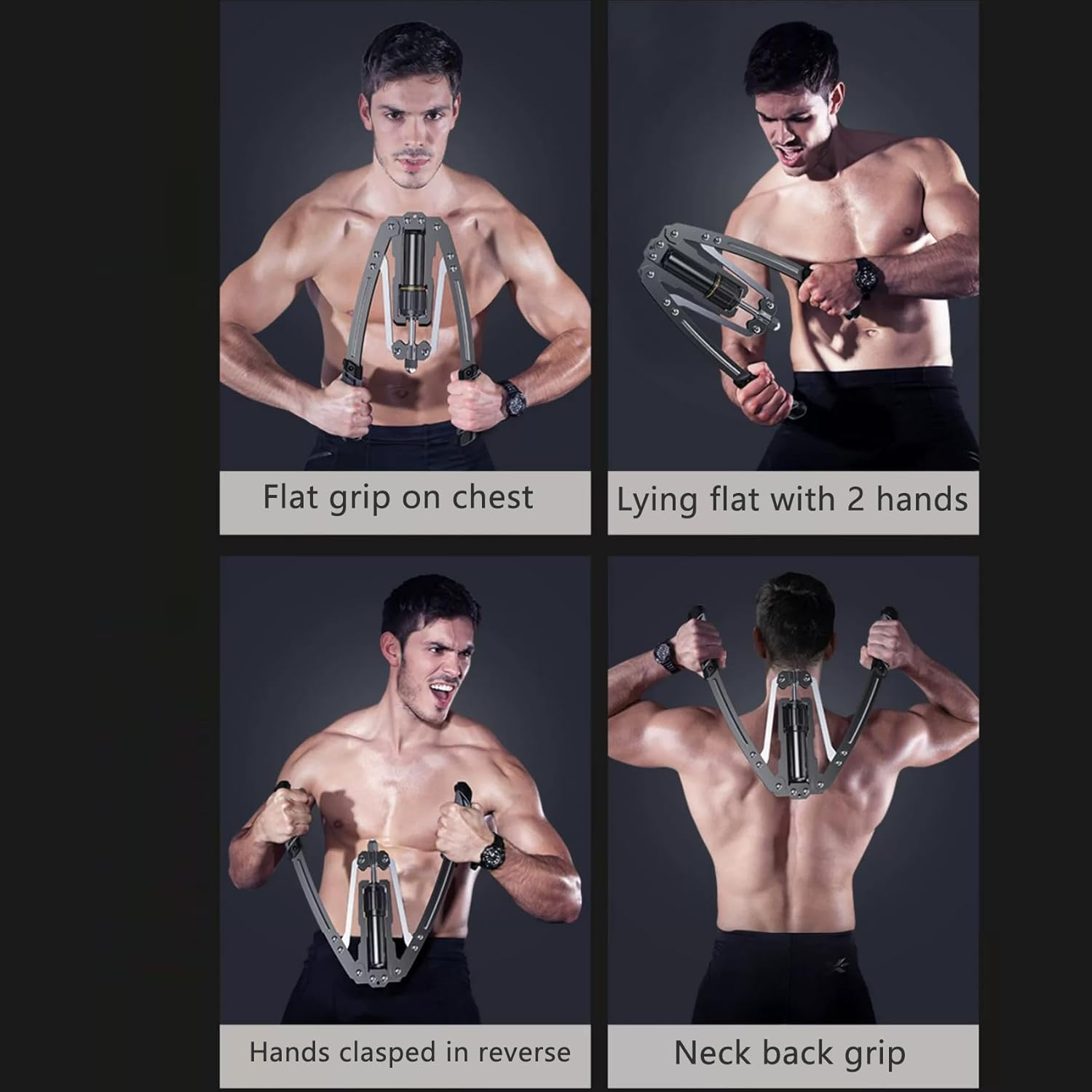 Arm Power Twister, Arm Trainer 10 - 200 Kg, Forearm Training Chest Training Device for Shoulder, Chest and Upper Body Arm Strength Training image number 4