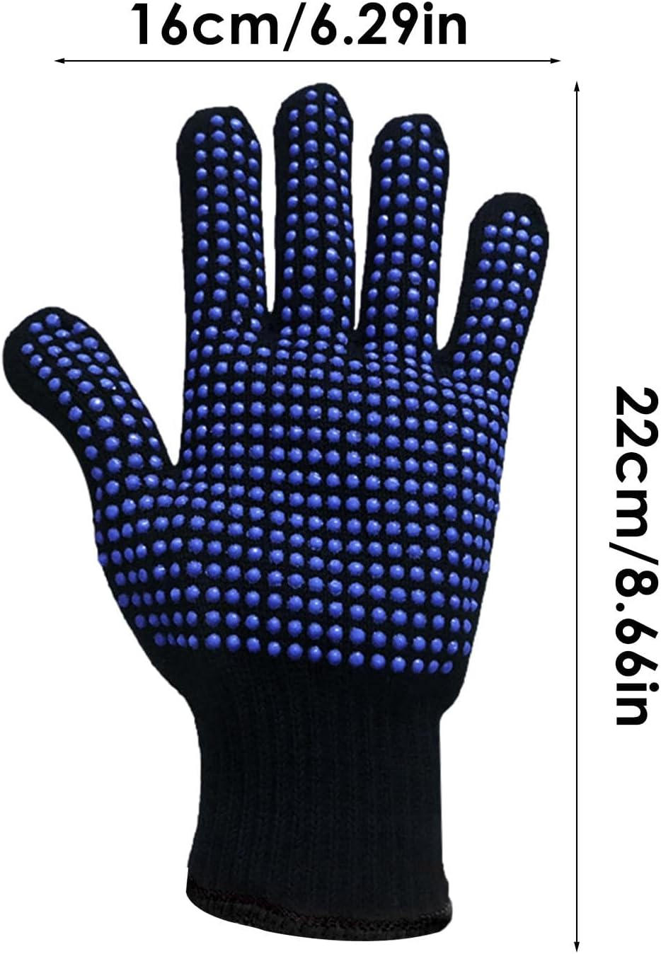 Heat Resistant Hair Iron Gloves - Heat Resistant Cooking Gloves, Heat Protection Gloves | Hair Iron Gloves, Heat Resistant Cooking Gloves image number 2