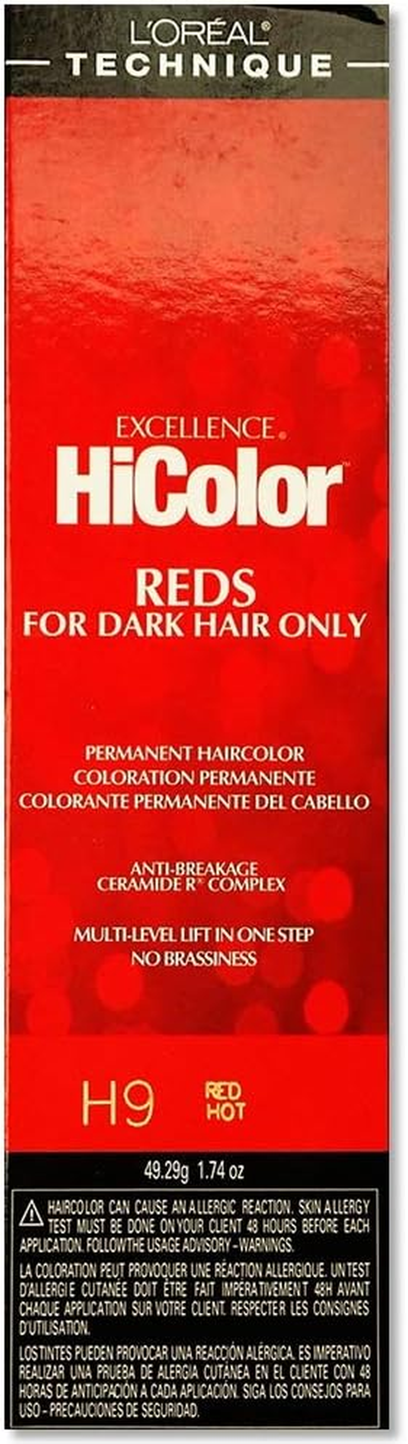 Loreal Excellence Hicolor H07 Tube Sizzling Copper 1.74 Ounce (51Ml) (3 Pack) image number 3