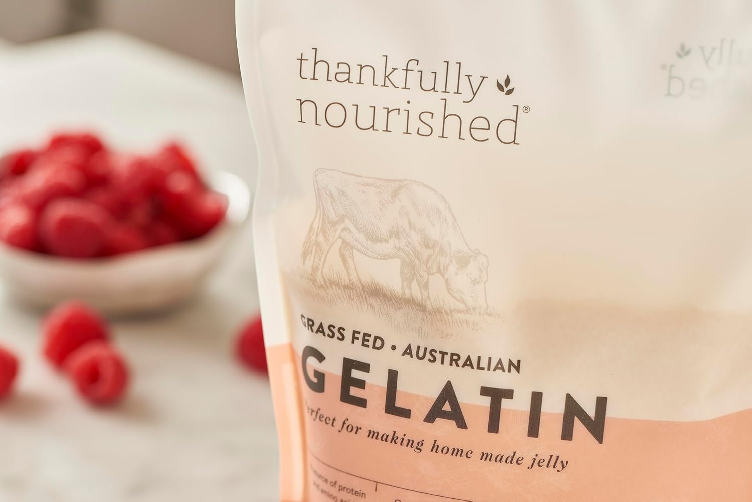 Thankfully Nourished Australian Gelatin 125G image number 1
