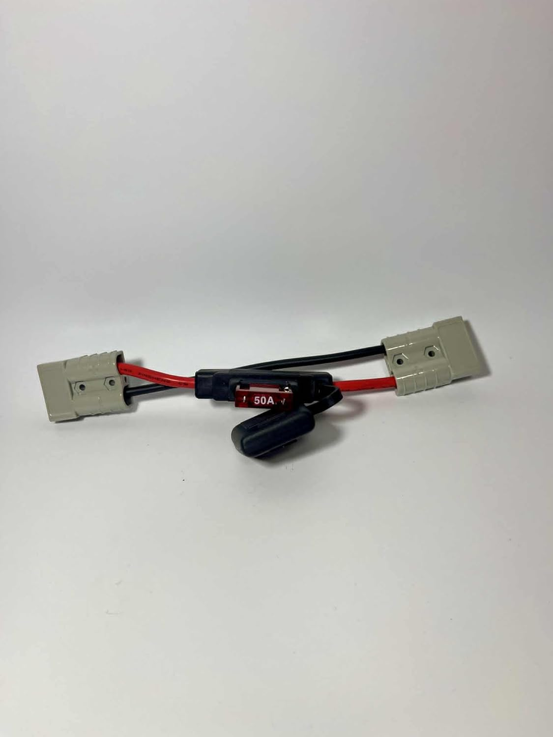 Inline 50 AMP Maxi Blade Fuse Holder with Anderson Style Plugs image number 1