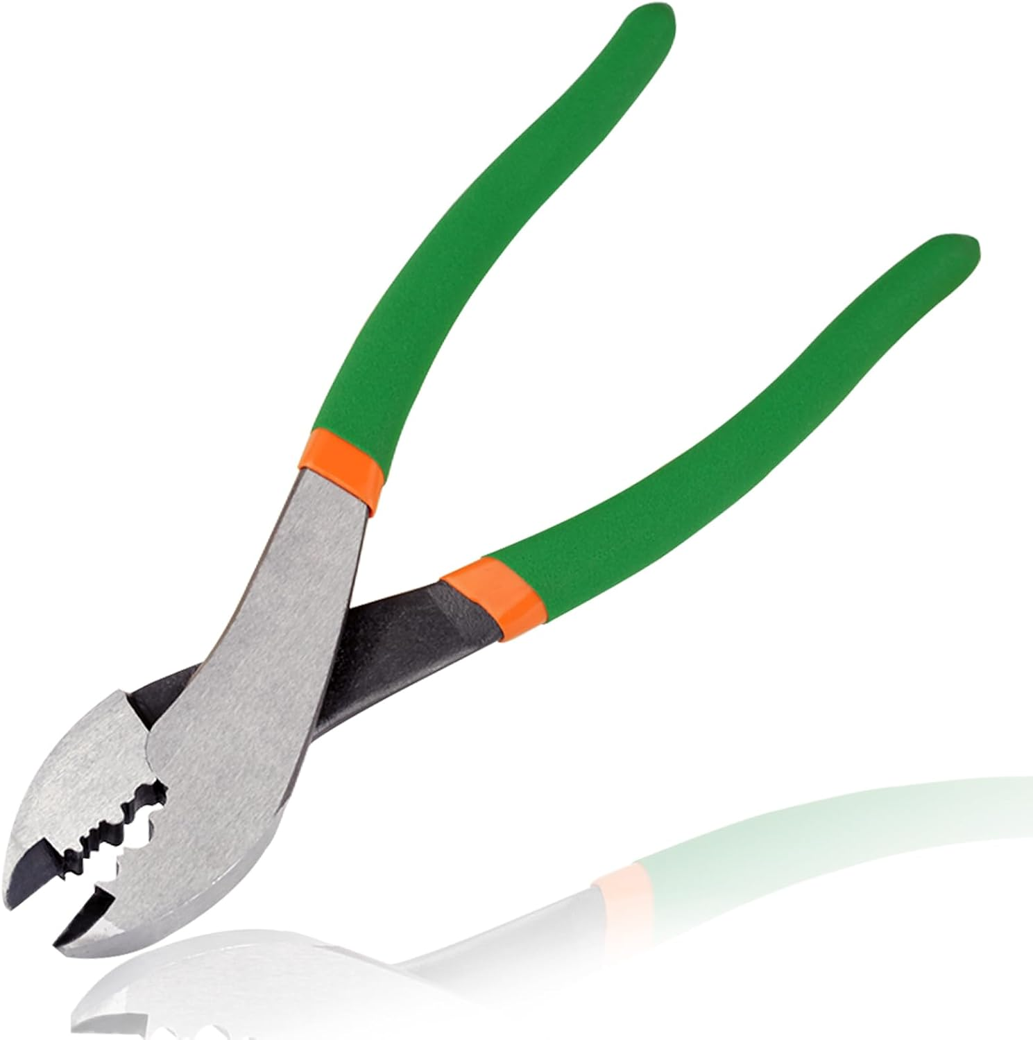 LEONTOOL Electrician'S Terminal Crimp Pliers with Cutter Wire Crimping Tools Cable Wire Electrical Cutter Crimper with PVC Handle Electrical Pliers for 10 to 22 AWG Terminals and Connectors image number 1