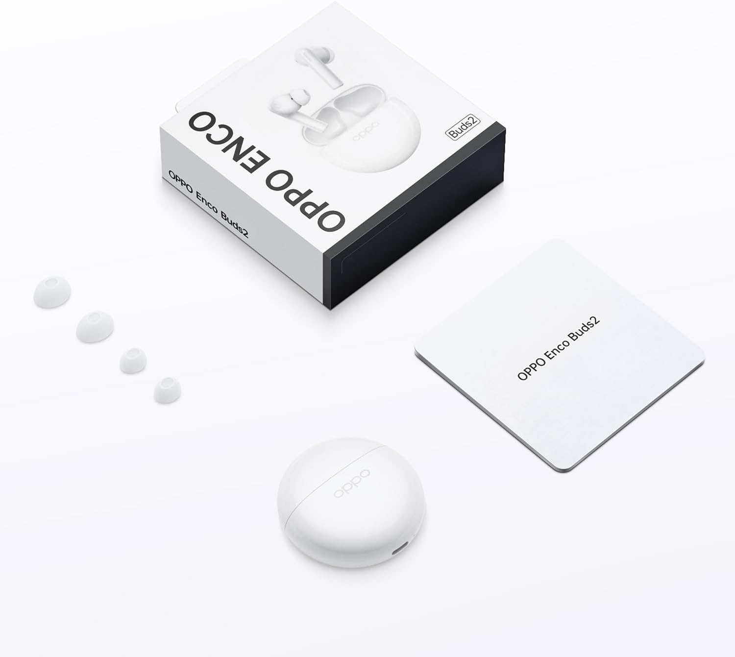 OPPO Enco Buds 2 Casque True Wireless Stereo (TWS) Ecouteurs Appels/Musique Bluetooth Noir