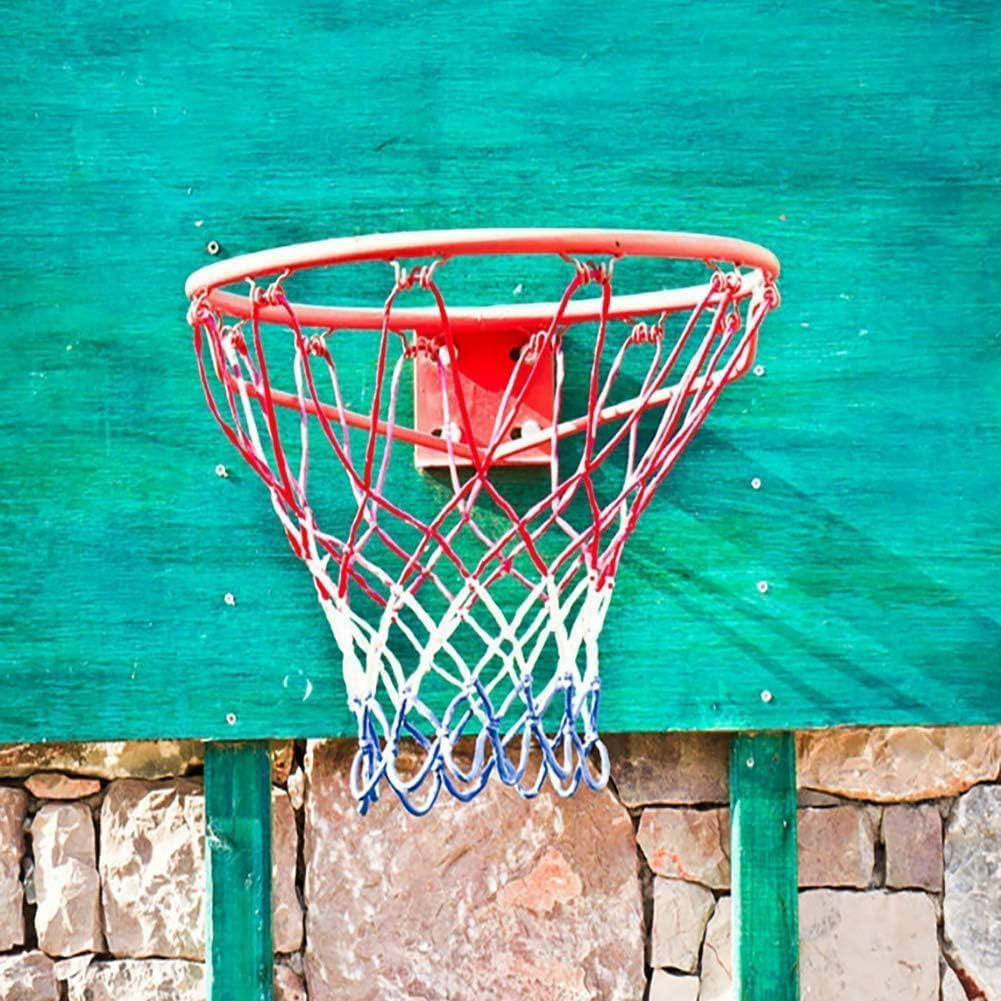 Basketball Hoop Net, 1Pc Basketball Hoop Net Replacement, Basketball Replacement Nets for Indoor Outdoor image number 6