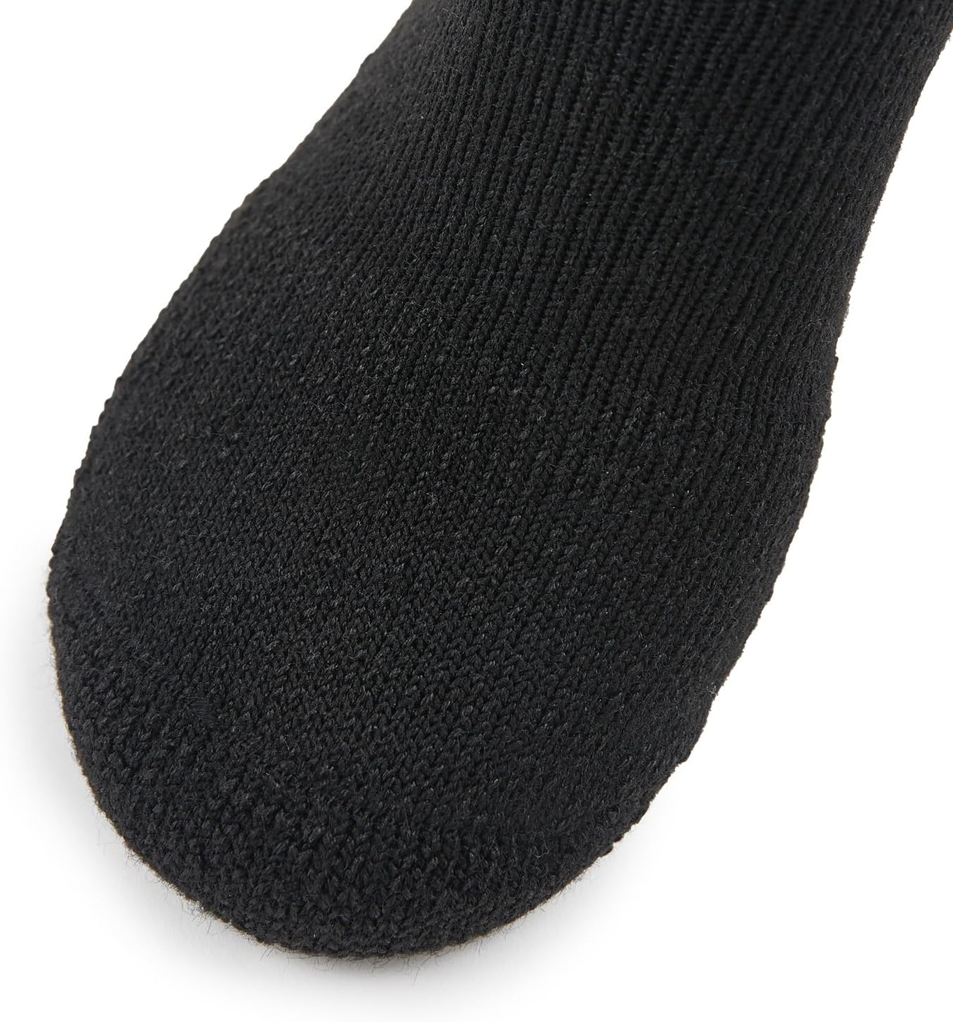 Thorlos Men S Tx Max Cushion Crew Tennis Socks - Large, Black (1 Pair) image number 1