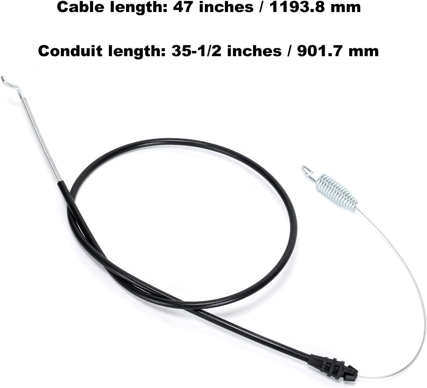Ruimou 105-1844 Lawn Mower Traction Control Cable (47Inch) Rear Drive Compatible with Toro Recycler 22'' Personal Pace Self-Propelled 20017 20031 20032 20041 20066 20067 20074