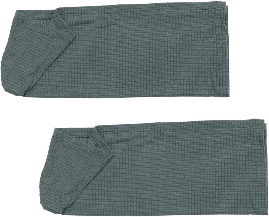 BESPORTBLE Sofa Armrest Cover Stretchy Armrest Protective Covers for Home Office and Slip Material - Dark Blue image number 6