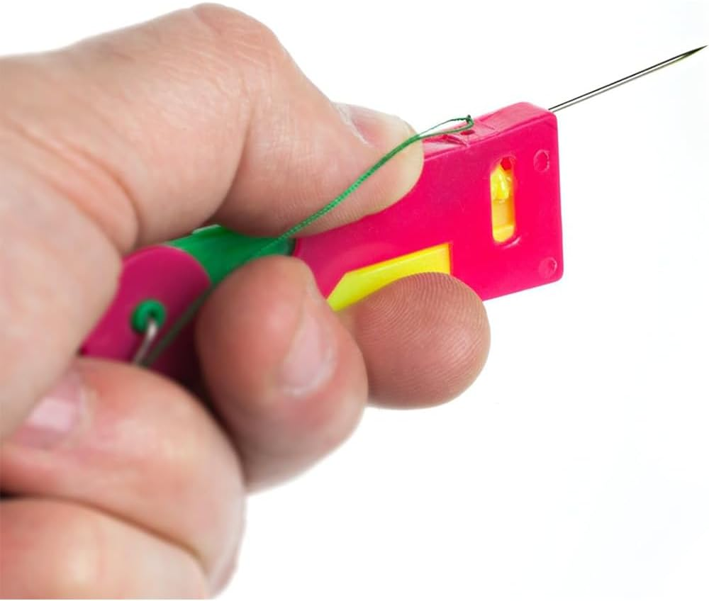 Colourful Automatic Sewing Needle Device Threader,Diy Needle Threader,Needle Threaders for Hand Sewing,Plastic Sewing Machine Needle Threader,For Hand Sewing, Yarn, Embroidery and Cross Stitch (5) image number 5
