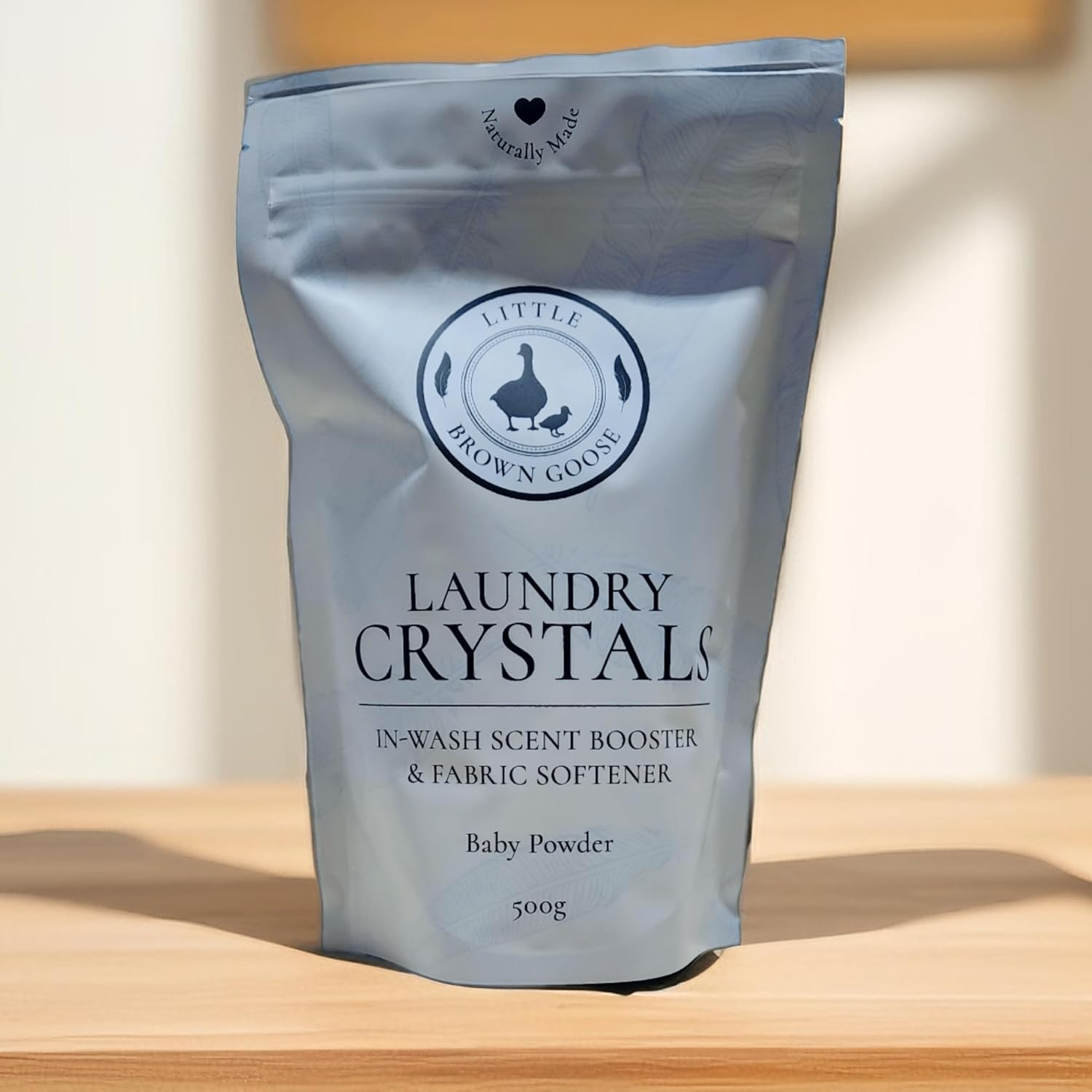 Little Brown Goose Laundry Crystals - Fragrance & Scent Boosters for Laundry - Laundry Softener Beads - Baby Powder Fragrance - 500 Gram image number 5