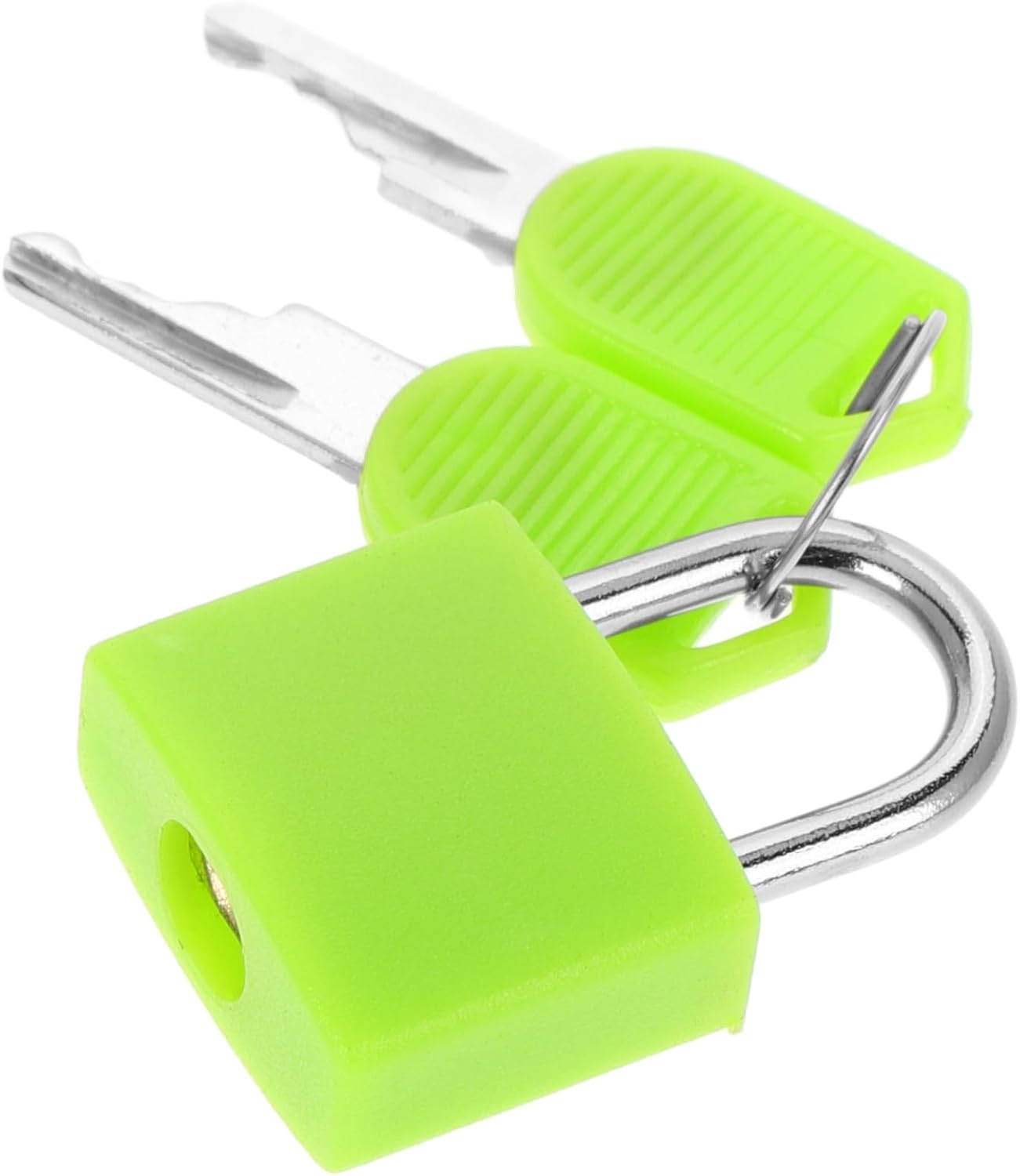 Travel Locks Set Small Miniature Padlock Keyed Bag Lock Finish Diary Lock Key Brass Suitcase Locks for Luggage Backpacks image number 2