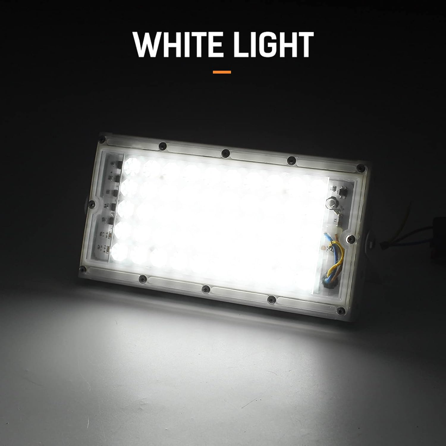 Eujgoov 50W 12V Super Bright LED Flood Light Floodlight Outdoor Lighting for Yard Garden