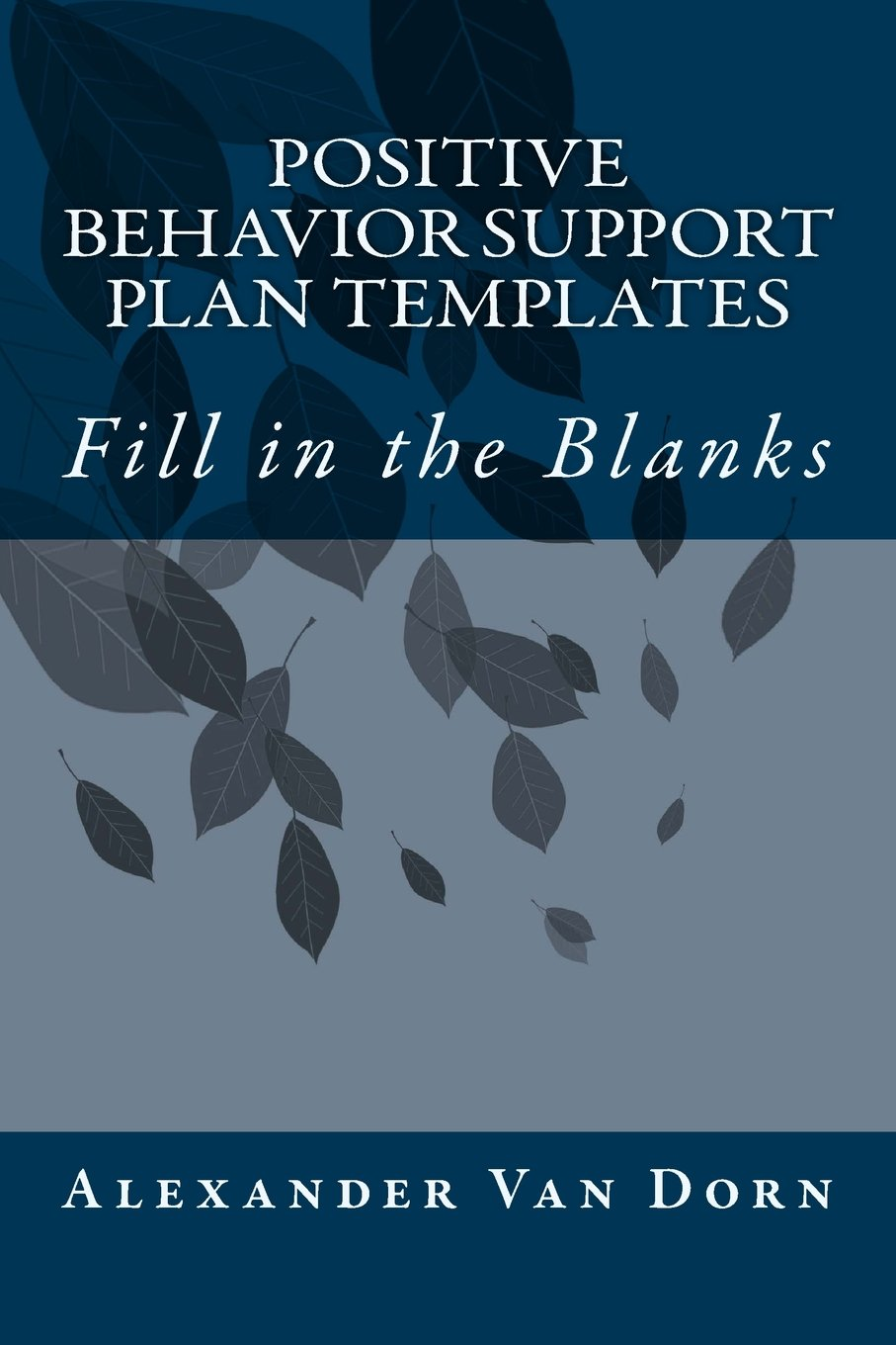 POSITIVE BEHAVIOR SUPPORT PLAN TEMPLATES: Fill in the Blanks