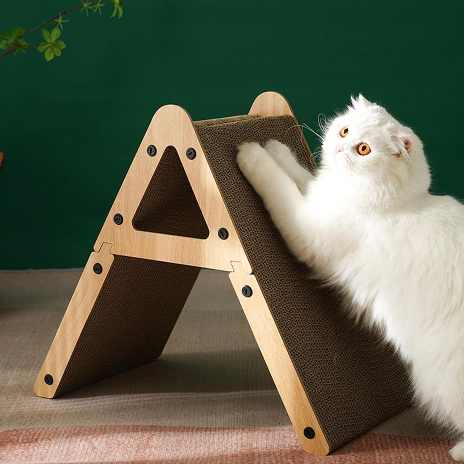 Vertical Cat Scratcher Cats Post Toy Standing Scratching Board for Kitty Cat Claw Scratching Furniture Protection Home image number 1
