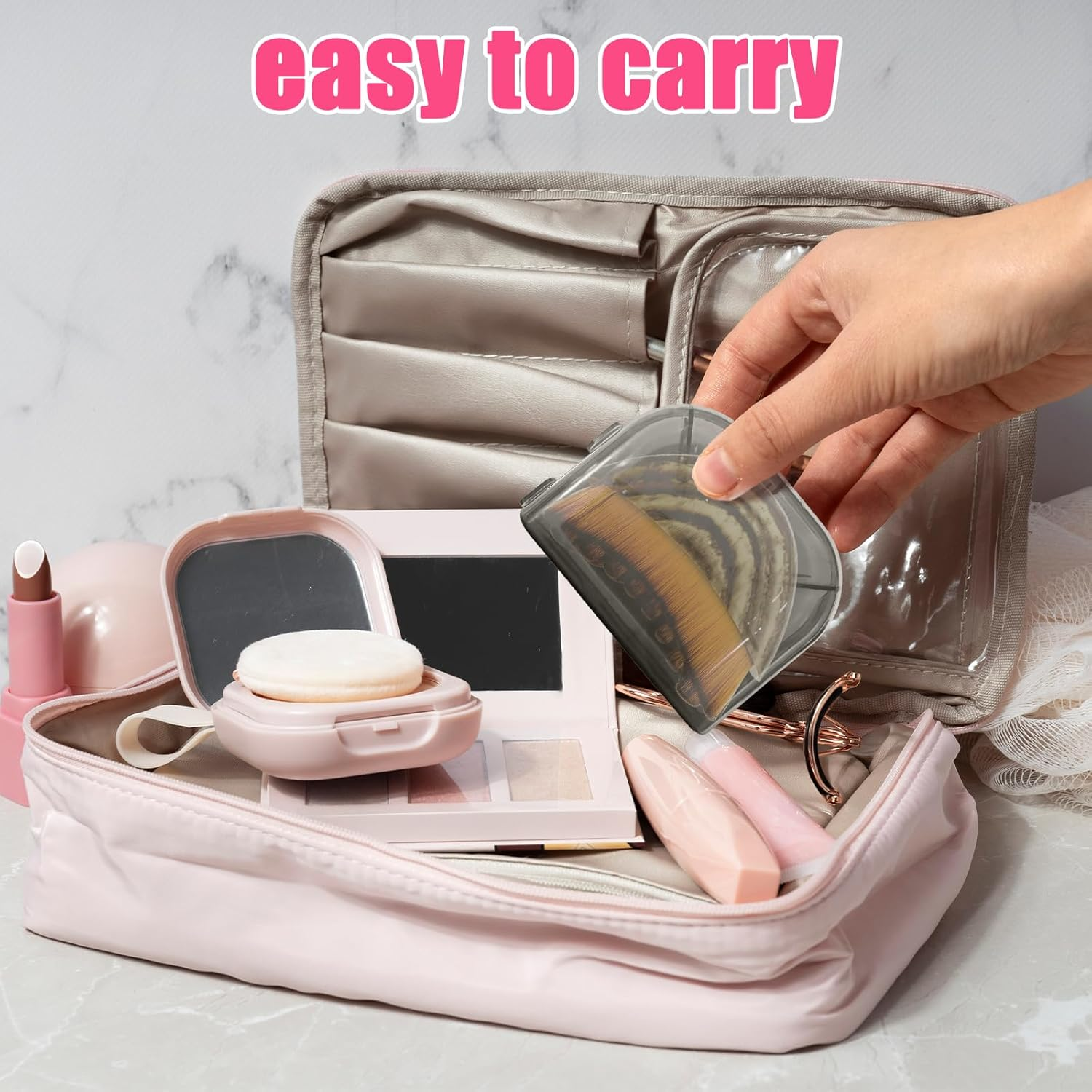 HAIKING Dry Brush for Face, 1 PCS Facial Sculpting Skin Care Tool with Storage Case for Facial Cleansing, Chin Jawline Sculpting (8 X 6 Cm/3.14 X 2.36 In)