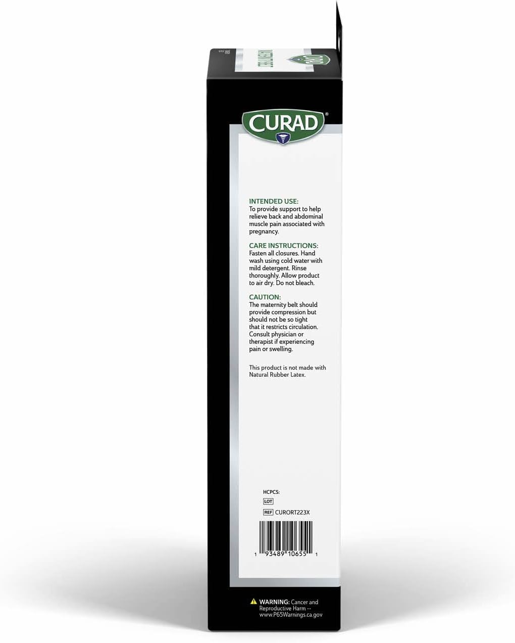 CURAD Maternity Belt, Adjustable, plus Size image number 1