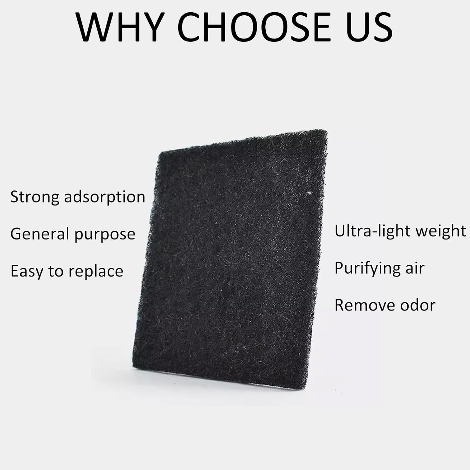 Activated Carbon Filter Cat Litter Tray, Cat Litter Tray Container Replacement Filter, Cat Litter Tray Carbon Filter, anti Odour Filter for Cat Litter, with Cat Litter Scoop, for Cat Litter Box, 15 image number 3