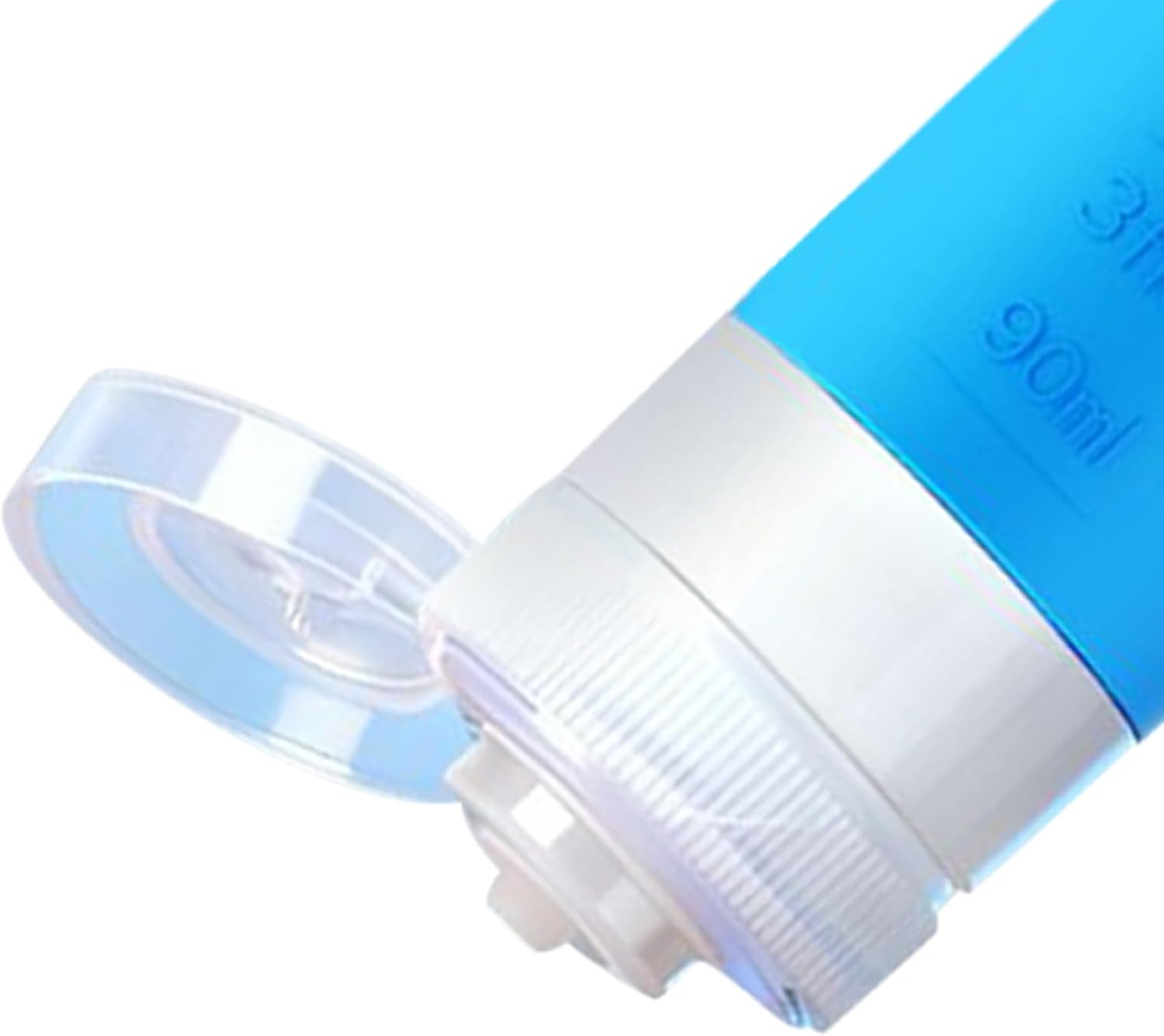 Travel Size Toiletries Bottles - Refillable Silicone Carry On,Empty Lotion Containers,For Travel Camping Overnight Gym Studio Business Trips Vacation - Yellow image number 2