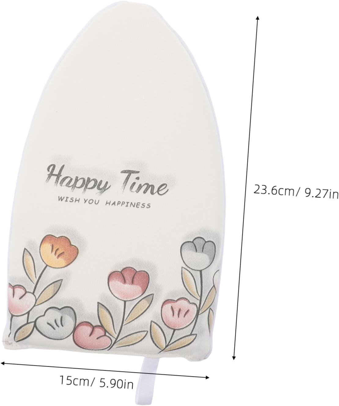 CIYODO Heat Resistant Ironing Pad Mitt for Steamers and Hair Straighteners Washable Hand Glove with Breathable Mesh Pocket Dual Hand Compatible Protective Mitt for Home and Travel Use image number 4