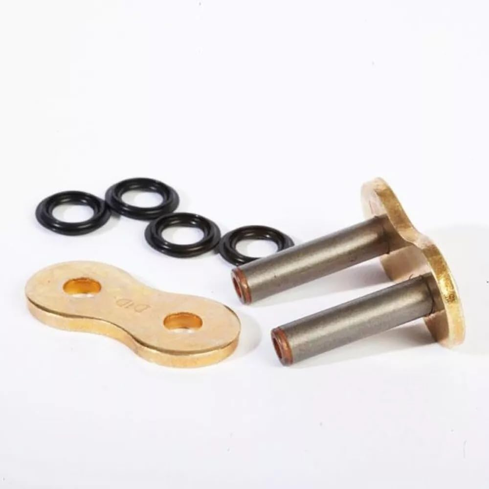 TDR 530 O-Ring 120L Gold Motorcycle Drive Chain Durable Rivet Link High Strength image number 5
