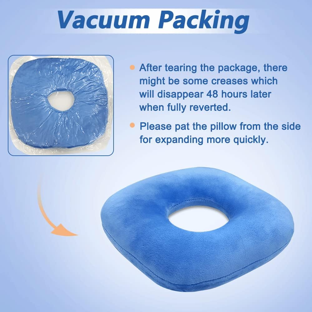 Piercing Ear Pillow for Side Sleepers with a Hole-Ear Inflammation Pain Relief Ear Cushions for Sleeping image number 1