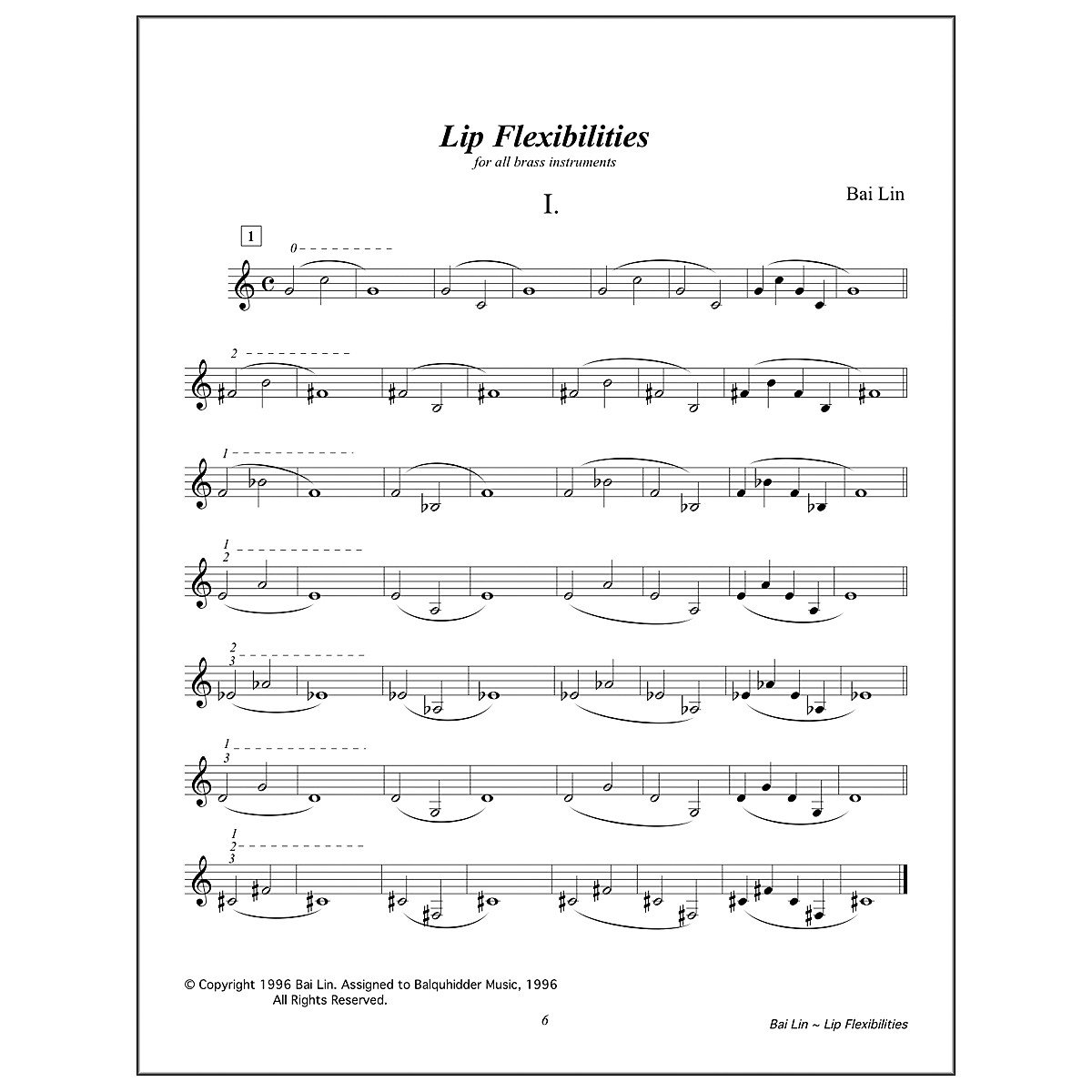 Carl Fischer Lip Flexibilities Book image number 1