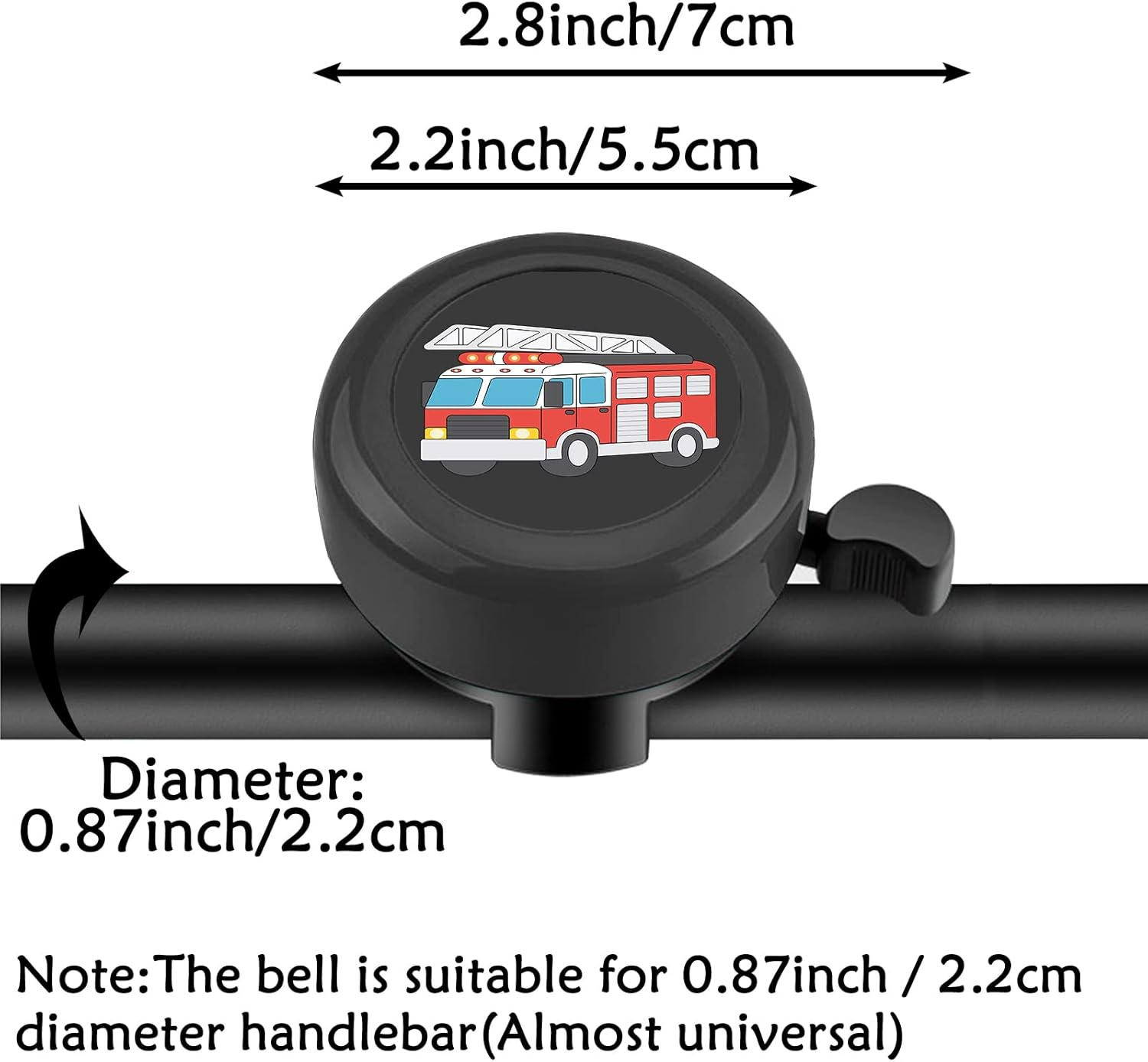 Kids Bike Bell, Cute Handlebar Ring Bell for Boys, Toddlers, Children'S Bicycle Accessories for Tricycle, Scooter