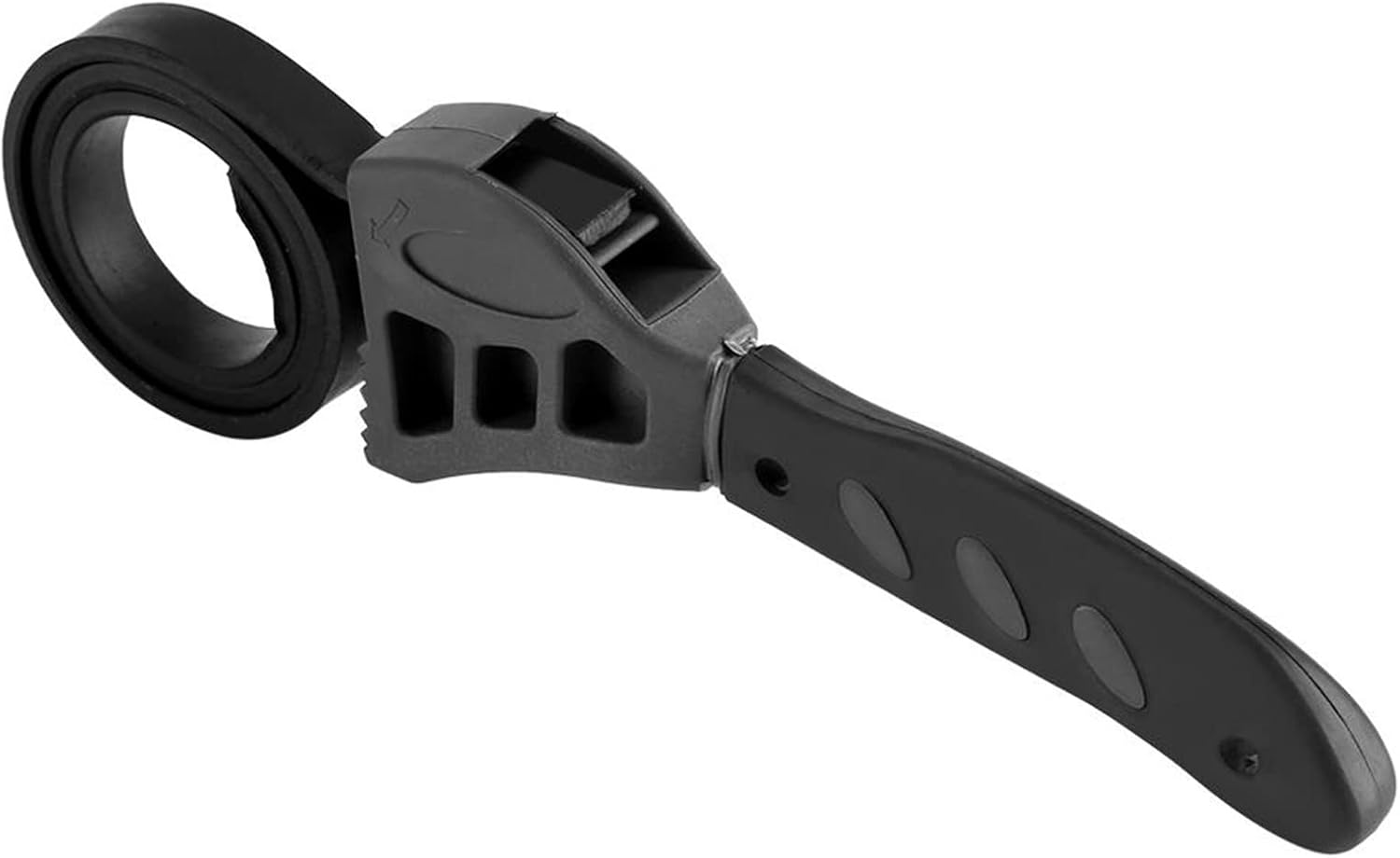 Rubber Strap Wrench, Adjustable 500Mm Jar Opener Pipe DIY Wrench Wrenches Used by Mechanics Plumbers Car Repair Tool Pipe Wrench